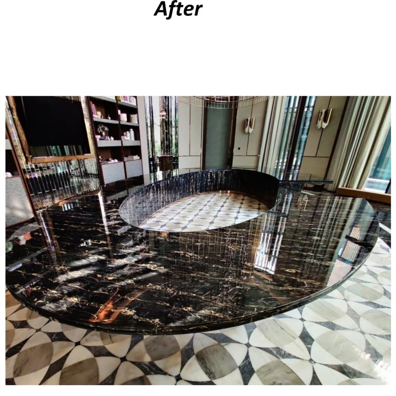Before - Stone Surface Restoration