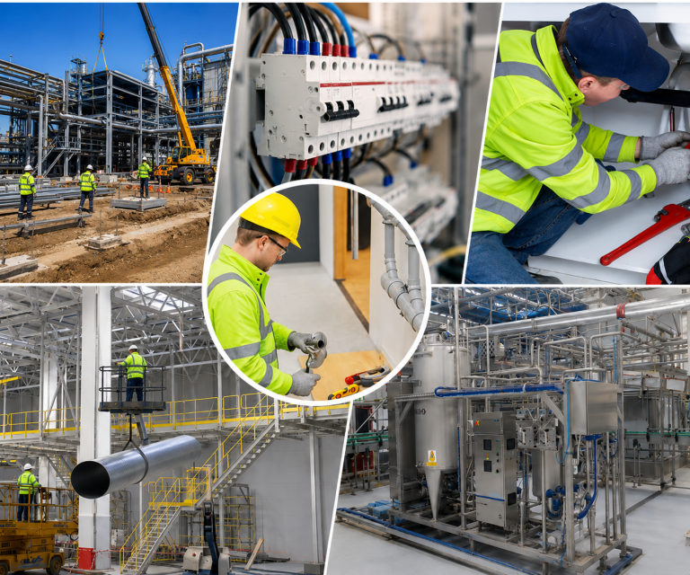 High-Tech Machine Installation in Factories (UAE Guide)