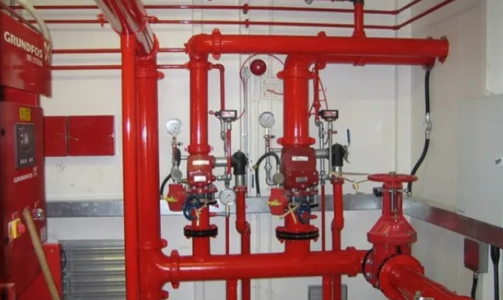 INSTALLATION OF FIRE FIGHTING SYSTEM