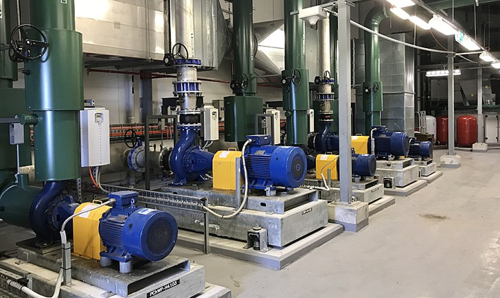 CHILLED WATER CIRCULATION FOR HATCHERY