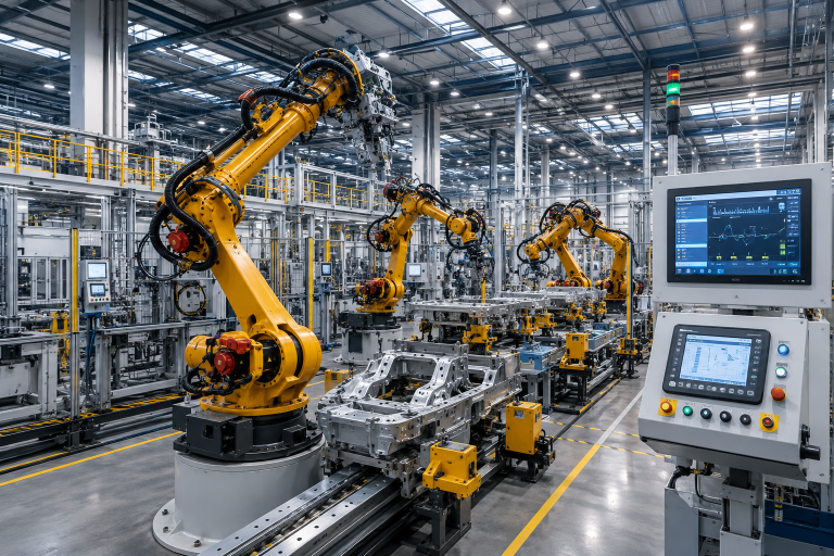 Industrial Automation Companies in UAE: How Industrial Automation Improves Factory Efficiency 
