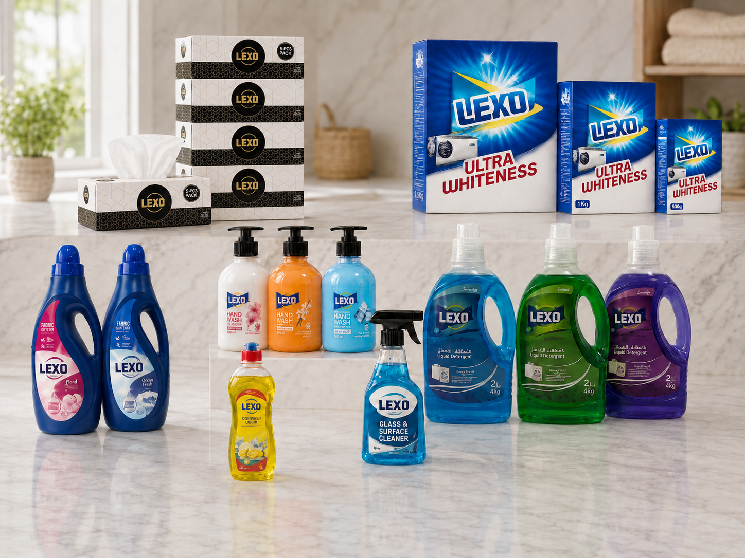 LEXO homecare brand UAE
