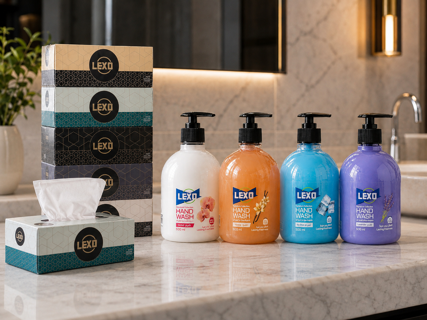 LEXO hygiene wholesale supplier UAE